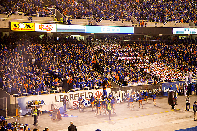 BSU Mascot Bronco